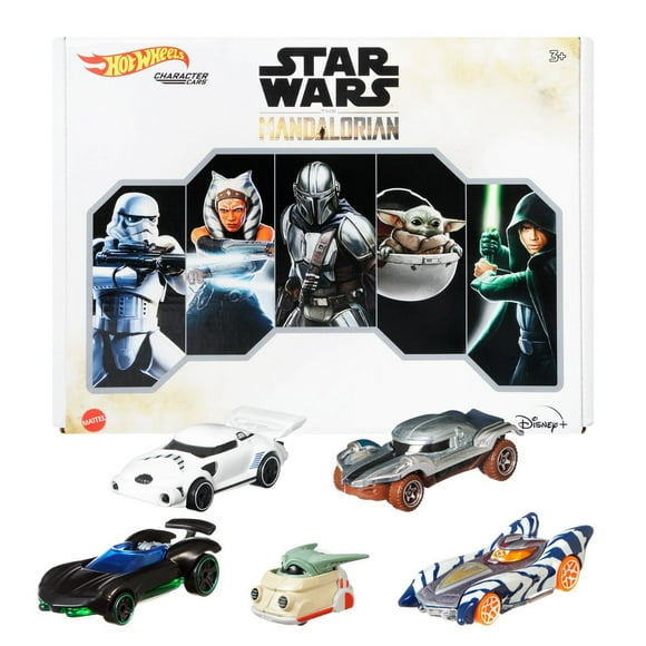 Hot Wheels Star Wars The Mandalorian Character Car 5pk
