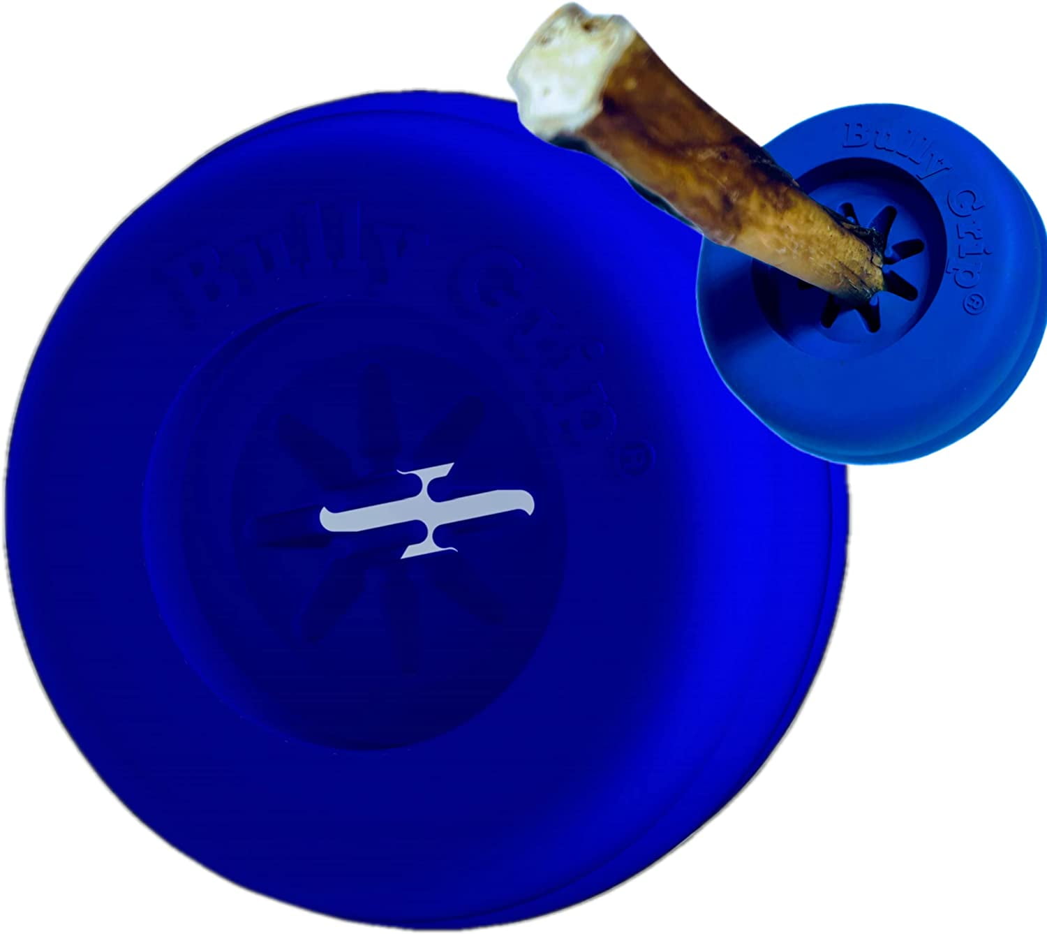 Bully Stick Holder by Bully Grip Large Blue
