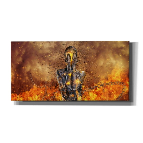 Cortesi Home 'Through Ashes Rise Landscape' by Mario Sanchez Nevado, Canvas Wall Art, 60"x30"