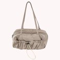 thumbnail image 4 of Bolso Btafrte Plisado Alta Gama para Axila Nailon Caqui, 4 of 6