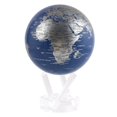 thumbnail image 1 of MOVA Globo Metálico Azul y Plata 4.5"", 1 of 5
