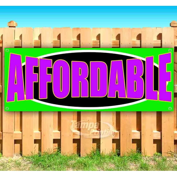 Affordable 13 oz Vinyl Banner With Metal Grommets