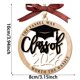 thumbnail image 3 of Adorno de pared de madera con temática de graduación: madera natural, acabado cálido, fácil de instalar, recuerdo significativo para graduados y profesores, decoración para la sala de estudio, 3 of 6