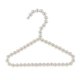 thumbnail image 2 of 2x Perchas De Perlas Blancas Perchas De Ropa Perchas Elegantes De Metal Para Mascotas Bebé Perro, 2 of 3