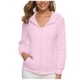 thumbnail image 1 of Chaquetas y abrigos casuales con capucha y manga larga para mujer, chaqueta de invierno cálida con cremallera y capucha, abrigo de color liso para mujer, 1 of 5