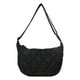 thumbnail image 3 of Bolso bandolera de mujer, de tela Oxford, para el trabajo, las compras, la playa o para llevar debajo. Negro, 3 of 9
