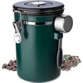 thumbnail image 1 of Jar, Tight Jar, Less Steel Bean Container, Vacuum Jar, With Less Steel Spoon, With, 1 of 5