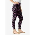 thumbnail image 3 of Roaman's Women's Plus Size Ankle Length Essential Stretch Legging, 3 of 5
