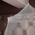thumbnail image 2 of Lace Bed Conical Curtains Dome Bed Canopy Mosquito Net (White), 2 of 3