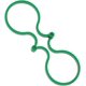 thumbnail image 5 of 200 Uds Clips de jardín Clips de soporte de plantas anillos de plantas retorcidos para plantas trepadoras Rojo Verde Cocina, Decoración y Otros, 5 of 5