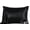 Black, variant on Luxury Satin Pillowcase Set of 2 with Zipper - Silky Smooth Pillow Covers for Hair Protection, Black King Size 20 x 36 inches