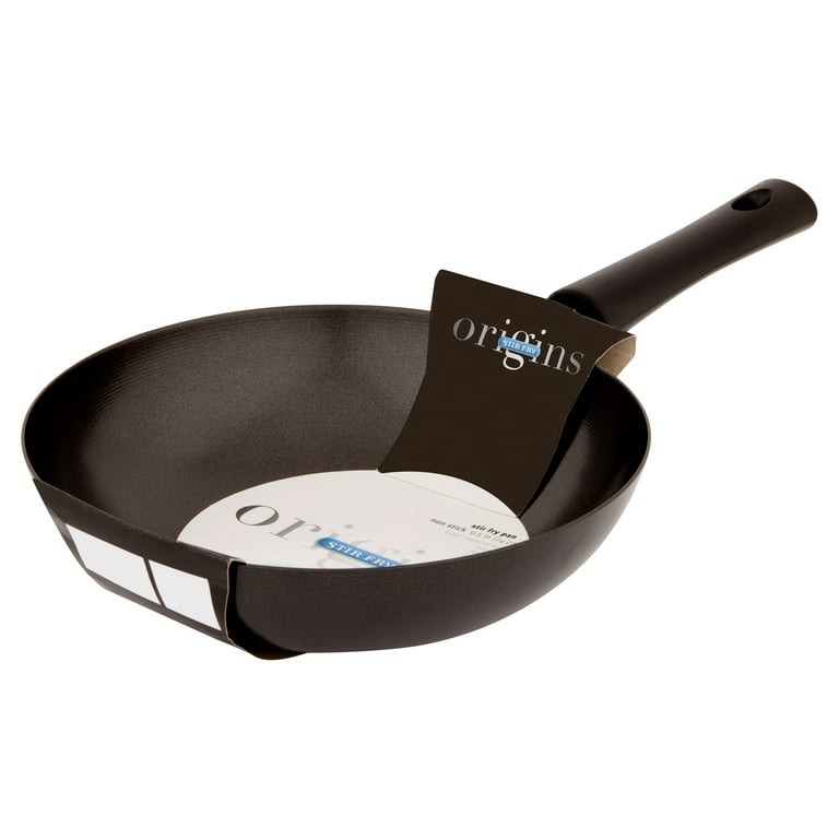 9.5 Pressed Aluminum Fry Pan - Sapphire Non-Stick Induction