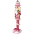 thumbnail image 5 of Northlight Pastel Candy Nutcracker King Christmas Figure - 21.5" - Pink, 5 of 7