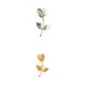 thumbnail image 1 of Broche de Flor de Rosa Hugo Chapado en Oro, 1 of 10