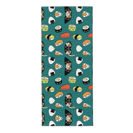 

Home Towels Japan Sushi Kawaii Absorbent Hanging Hand Towel Small Bath Towel Decorative Kitchen Dish Guest Towel For Spa Gym Hote 12x27.5in