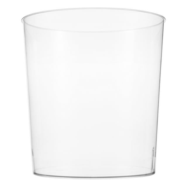 LOLIPPYY Small Clear Plastic Fish Bowl Multi Purpose Shatterproof Desktop Aquarium