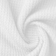 thumbnail image 5 of Thousandth Waffle Knit Quarter Zip Sweatshirt for Men Plus Size Textured Drawstring Hooded Pullover Loose Fit Long Sleeve Hoodie, 5 of 9