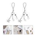 thumbnail image 3 of 2 pcs Star Phone Charm Decorative Phone Strap Charm Women Phone Chain Charms Mobile Phone Charms, 3 of 3