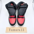 thumbnail image 4 of Nike Air Jordan 1 High 85 Bred Red HV6674-067 Men's Size, 4 of 6