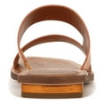 thumbnail image 6 of Franco Sarto Women's Emily Open Square Toe Low Block Heel Strappy Sandals, Orange, Size 7.5 M, 6 of 7