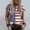 Navy, variant on Lilgiuy Women's Comfortable Tops Fashion Casual Loose Blouse Independence Day Flag Printing Round Neck T-Shirt
