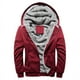 thumbnail image 1 of Chaqueta gruesa de forro polar con botones de cuerno y capucha para hombre y mujer, cálida para invierno, 1 of 5