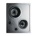 thumbnail image 1 of Summit CR2B122 Electric Cooktop, Stainless Steel, 1 of 4