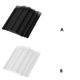 thumbnail image 4 of Pisos de algodón de nylon Portátil Boblable Ceja Joyería Limpieza Pegatos Salón de la oficina Oficina Tool Accesorios Negro 100 Piezas Inevent CE001511-01, 4 of 7