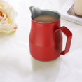 thumbnail image 1 of Milk Jug,350ml Stainless Steel Milk Coffee Pitcher Milk Pitcher Ultimate Comfort, 1 of 7