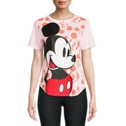 Mickey Mouse Women’s Allover Print T-Shirt
