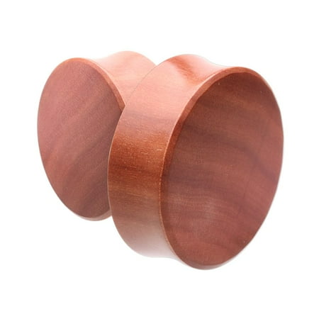 

Supersize Sawo Wood Double Flared Ear Gauge Plug