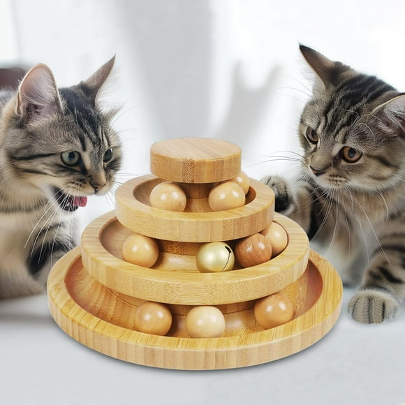Pelota Cat Ball Track DoogCat con 9 bolas, tamaño grande