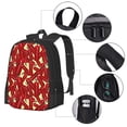 thumbnail image 2 of Balery Fire Extinguisher Mochila para hombre y mujer - Tela Oxford 600D resistente - Gran capacidad, resistente al agua, ideal para la escuela, viajes y senderismo, 2 of 6