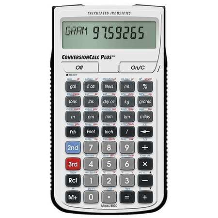 Conversion Calculator Plus Portable Lcd Calculated Industries 8030 Conversion Calculator Plus Portable Lcd Calculated Industries 8030