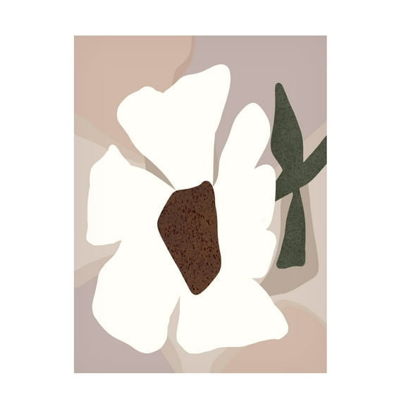 Trademark Fine Art Regina Moore  Contempo Bloom II Canvas Wall Art