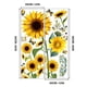 thumbnail image 4 of Adhesivo de Pared de Girasol Removible - Vinilo Decorativo de Flor de Pvc para Sala de Estar, Dormitorio, Habitación Infantil - Fácil de Aplicar y Quitar Sin Dañar Las Paredes, 4 of 7