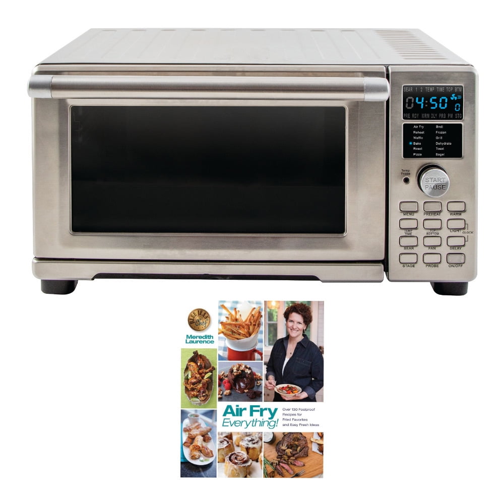 NuWave Bravo XL Air Fryer Toaster Oven with Air Fry Cookbook Walmart