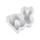 thumbnail image 1 of Cera de Vela de Soja,Molde para Hornear Conejo de Pascua para Chocolate de Resina de Yeso,Caja Fuerte de Microondas de Horno Reutilizable Flexible,Decoraciones de Conejo de Pascua,,, 1 of 3