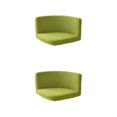 thumbnail image 2 of Ruiboury Chair Cover Wide Application And Made With Polyester Any Occasion Trilateral Chair Covers Cover Chairs Soft And Durable Fruit green 2Set, 2 of 6