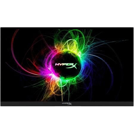 UPC: 0196548124008 | HyperX Armada 25 Gaming Monitor  25  FHD (1920×1080) Display + Desk Mount (64V61AA#ABA)