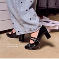 thumbnail image 2 of Zapatos LifeStride True Tacón Cuadrado Mary Jane Negro 7.5 M, 2 of 9