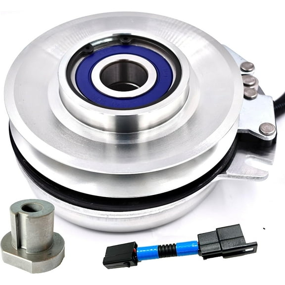 HD Switch 070-1000-00 w/Diode Wire, HiTorque 205ftlb Upgrade & Larger Replaceable Bearing fits Bad Boy CZT & ZT Elite Lightning Outlaw & More 5218-220 5218-114 Billet Pulley Mower Electric PTO Clutch
