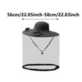 thumbnail image 2 of BotaniNest Solar Fan Cap Wide Edge Fan Sun Cap Control Cap For And Solar USB Charging Cap With Net, 2 of 4