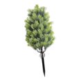 thumbnail image 2 of Árbol artificial, vegetación, accesorios de jardín de hadas con estaca, planta falsa, imitación Verde, 2 of 9