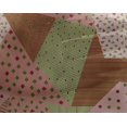 thumbnail image 4 of oneOone Georgette Viscose Pink Salmon Fabric Triangle Geometric Dress Material Fabric Print Fabric By The Yard 42 Inch Wide, 4 of 4