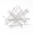 thumbnail image 3 of 5000pcs Tarnish Resistant 304 Stainless Steel Eye Pin Stainless Steel color 30mm Pin: 0.7mm Hole: 2mm, 3 of 3