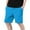 Blue, variant on asjyhkr Mens Cotton Shorts Casual Drawstring Elastic Waist Sweatshorts with Pockets Athletic Running Gym Shorts