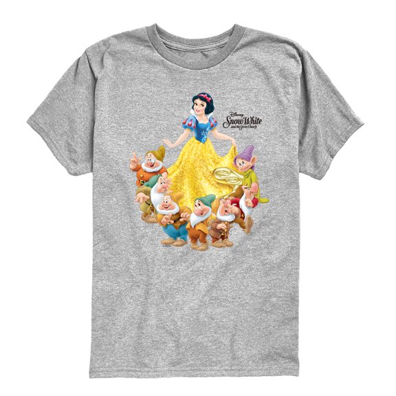 Disney - Snow White Poster - Youth Boys Short Sleeve Graphic T-Shirt
