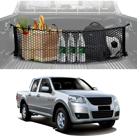 GHSDFBB Truck Bed Cargo Net for Trunk Storage，Mesh Storage Cargo Trunk Organize Grocery Holder，Cargo Net for Pickup Truck Bed Automotive Cargo Nets