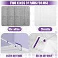 thumbnail image 4 of Baseboard Cleaner Tool with Handle, 60" Extendable Long Handle Baseboard Cleaner with 5 Reusable Pads for Baseboards Cleaning, Ceiling, Wall, Floor, Bathroom Kitchen, 4 of 4